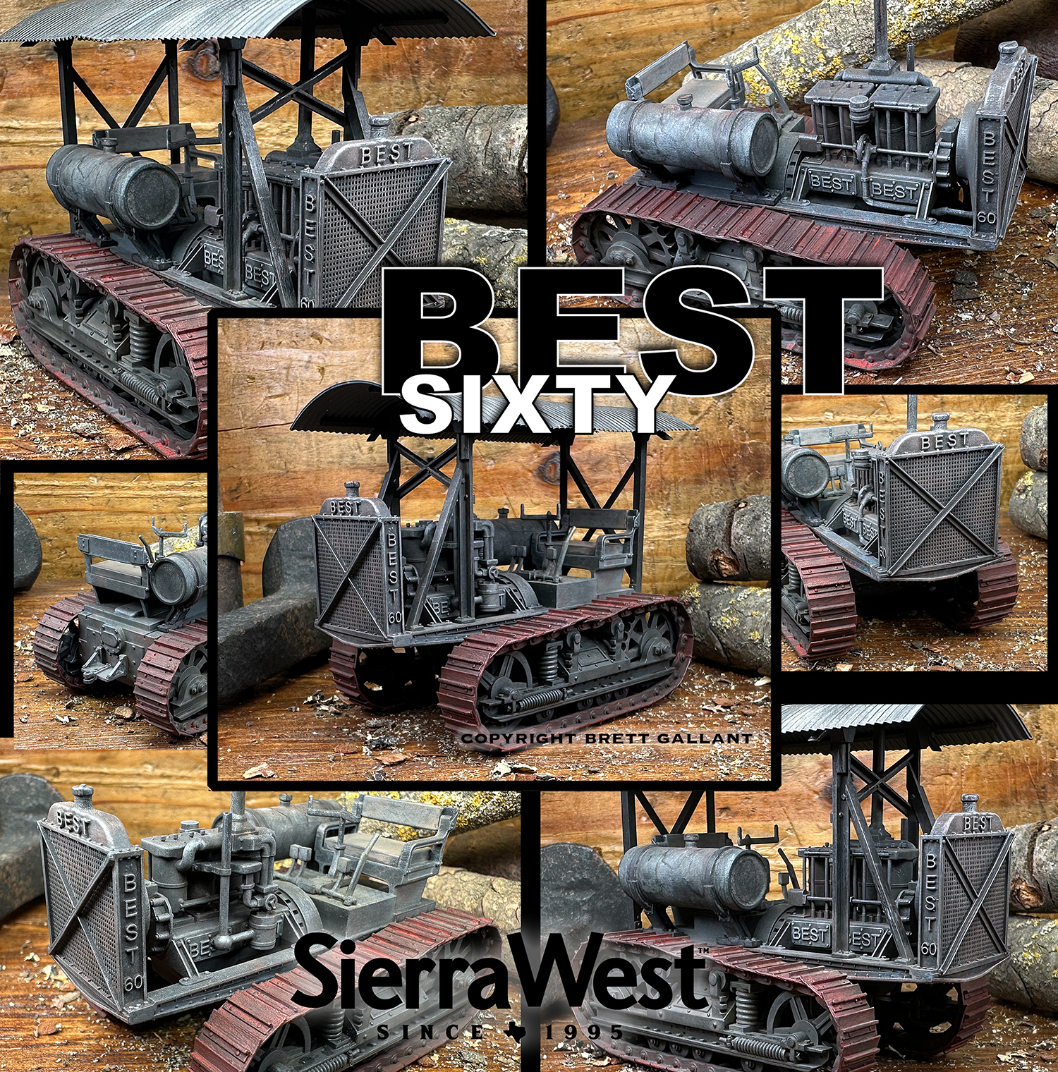 SierraWest Scale Models 3DP Kits