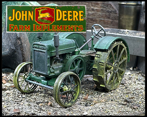 SierraWest Scale Models John Deere Tractor Kit