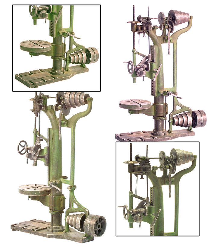 SierraWest Scale Models 3D Printed 36 Inch Vertical Drill Kit