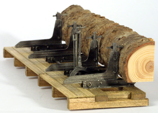 SierraWest Scale Models CHB Sawmill Log Carriage Kit