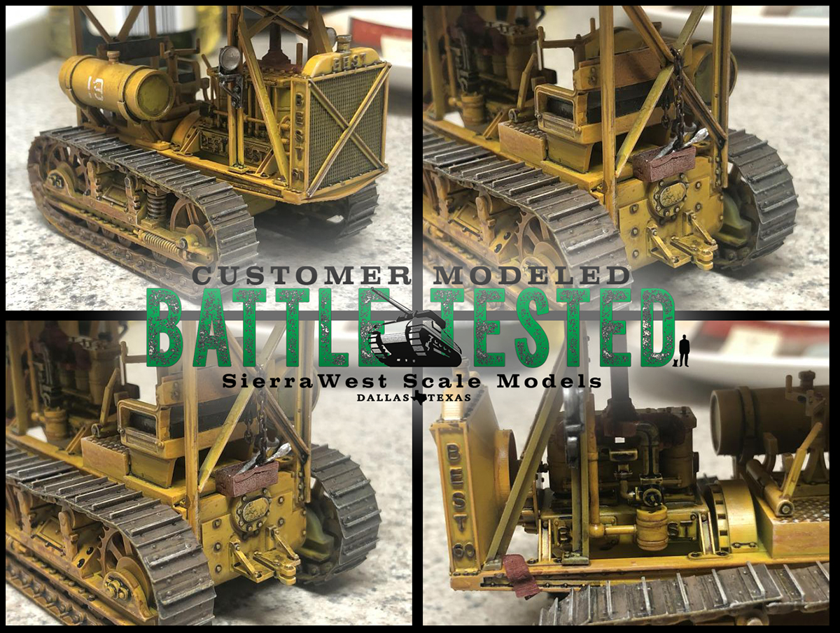 SierraWest Scale Models 3D Printed BEST Sixty Dozer Kit